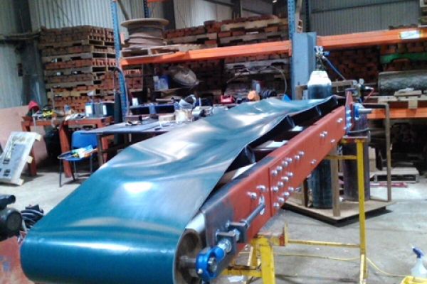 repair of a conveyor belt at CCBS Ltd
